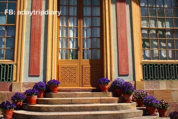 Chinese Pavillion ในพระราชวัง Drottningholm, Stockholm, Sweden